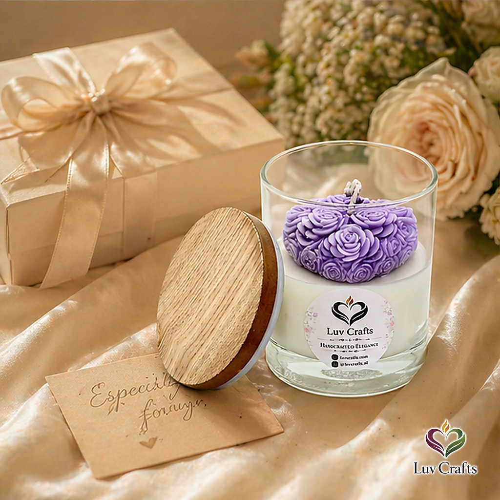 Lavender Bloom Heart
